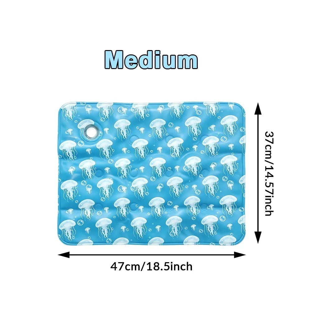 Comfortable Soft Pet Cooling Mat Breathable Waterproof Air Conditioning Gel Mat Non-Slip Pet Mat