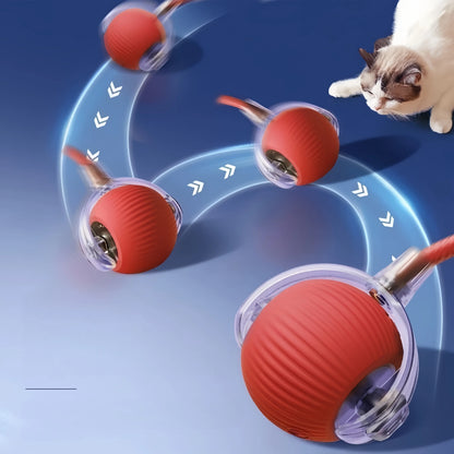 Dog Toy Automatic Dog Walking Ball Self-Happy Relieving Boredom Pet Electric Puppy Bite-Resistant Smart Toy Puppy Training