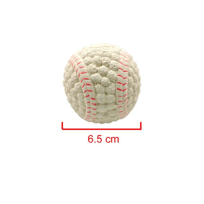 Soft Pet Ball Squeaky Toy For Small Large Dog Rugby Tennis Volleyball Football Basketball Latex Tooth Cleaning Training Toys