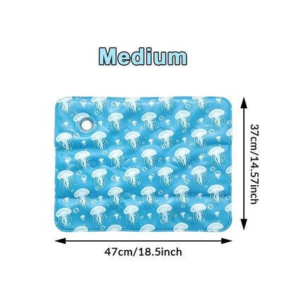 Comfortable Soft Pet Cooling Mat Breathable Waterproof Air Conditioning Gel Mat Non-Slip Pet Mat
