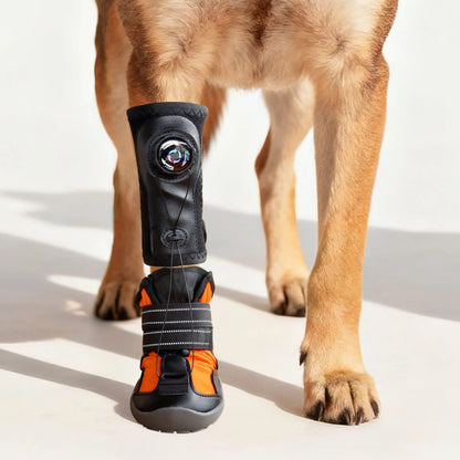 Dog Shoes Dirty Proof Anti Drop Wear Resistant Hard Sole Breathable Foot Protection Puppy Boots Injured dog joint fixation