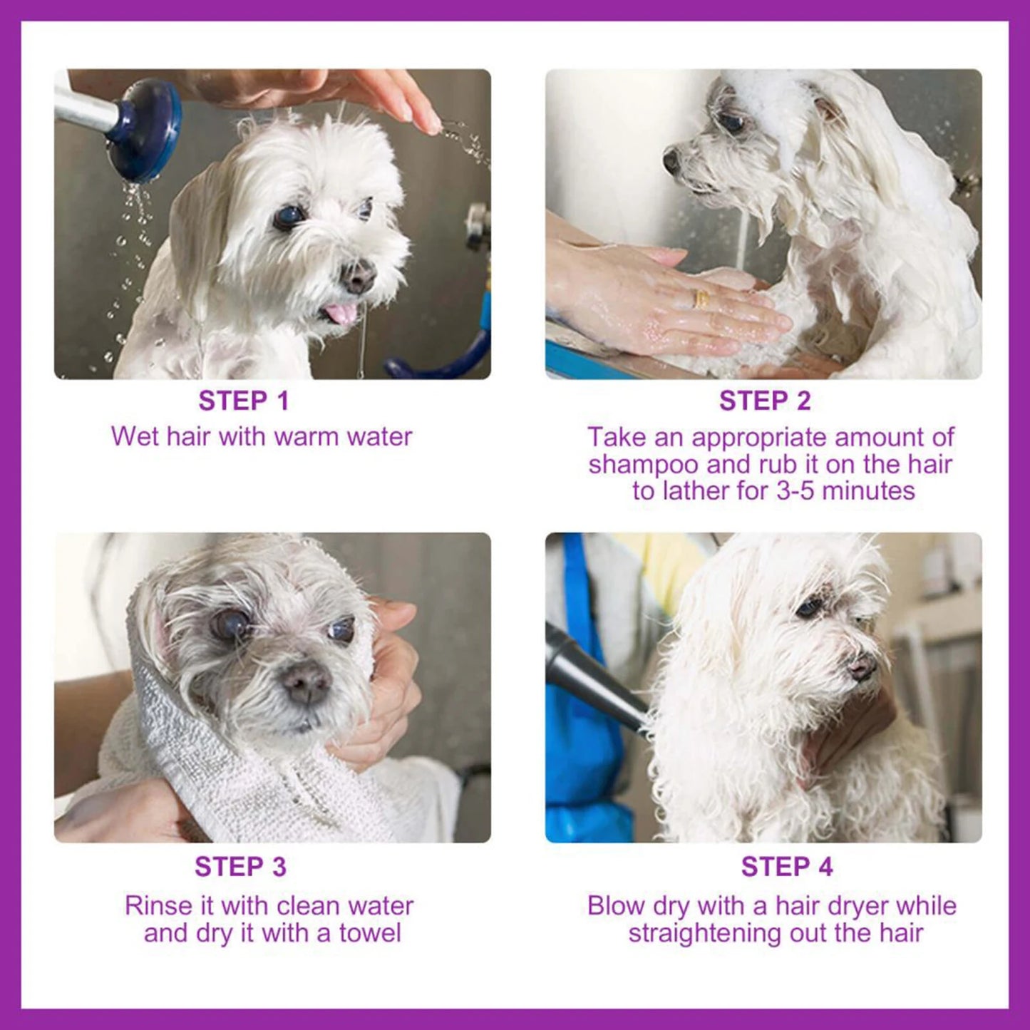 Puppy Kitten Shampoo PH Balanced Moisturizing Coat Anti Mite Flea Killer Relieve Dry Itchy Skin Fragrance Pet Grooming Body Wash