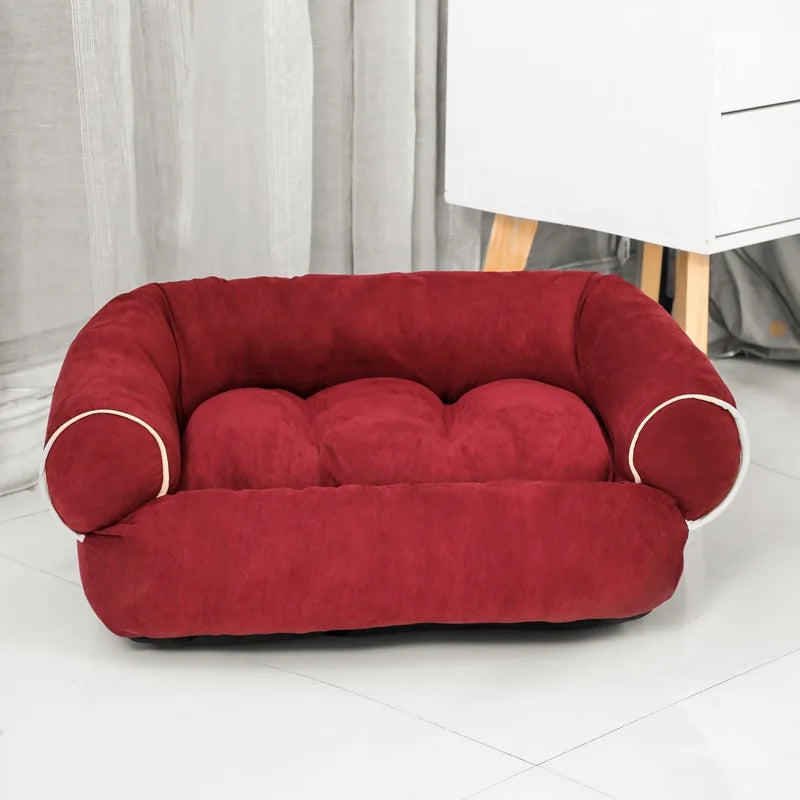 Dog Sofa Bed Sleeping Mat Pet Bed For Dog Cushion Pet Accessories Everything For Dogs Suitable For Autumn And Winter Deep Sleep