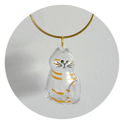 Pet Hair Memorial Resin Storage Capsule Creative Cat/Dog Hair Pendant Unique Keychain Novel Trendy Souvenir Car Decorate Gift