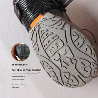 Dog Shoes Dirty Proof Anti Drop Wear Resistant Hard Sole Breathable Foot Protection Puppy Boots Injured dog joint fixation