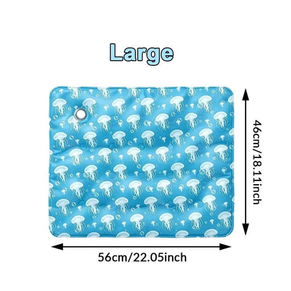 Comfortable Soft Pet Cooling Mat Breathable Waterproof Air Conditioning Gel Mat Non-Slip Pet Mat