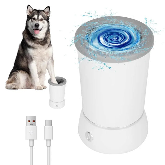 Dog Paw Cleaner Automatic Paw Cleaner for Dogs Type-c Charging Designed for Small To Medium Sized Dogs Easy To Carry Keeps Clean