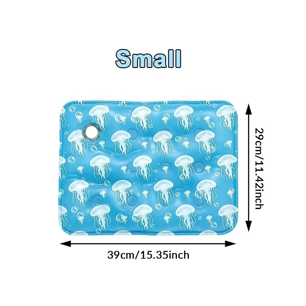 Comfortable Soft Pet Cooling Mat Breathable Waterproof Air Conditioning Gel Mat Non-Slip Pet Mat