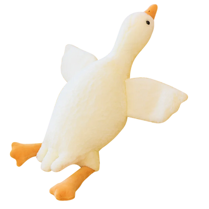 50cm Soft Goose Plush Toy for Cats Dogs Relax Pet Companion Anxiety-Relieving Dog Buddy Energy Release Gift for Pets