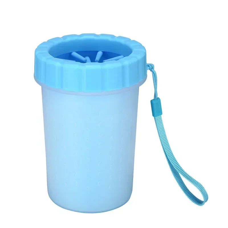 Dog Paw Cleaner Cat Puppy Foot Wash Cup Pet Paw Washer No Rub Automatic Foot Cleaner Portable Effective Pet Foot Washing Cup