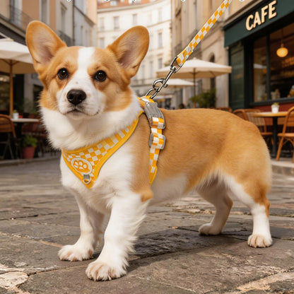Soft Pet Harness, Skin-Friendly, Breathable Mesh, Plush Padded Vest, Comfortable Pet Gear, Ultra Soft Fabric