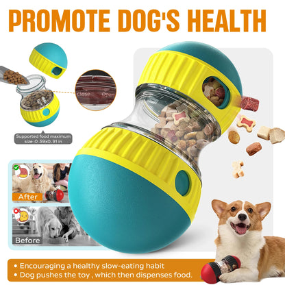 Interactive Dog Toy for Small Medium Large Dogs Cats Treat Dispenser Leaking Food Slow Feeder Pets Ball Toys Labrador Supplies