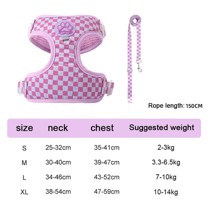 Soft Pet Harness, Skin-Friendly, Breathable Mesh, Plush Padded Vest, Comfortable Pet Gear, Ultra Soft Fabric
