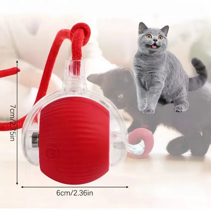 Dog Toy Automatic Dog Walking Ball Self-Happy Relieving Boredom Pet Electric Puppy Bite-Resistant Smart Toy Puppy Training