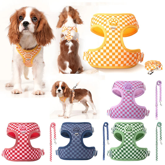 Soft Pet Harness, Skin-Friendly, Breathable Mesh, Plush Padded Vest, Comfortable Pet Gear, Ultra Soft Fabric