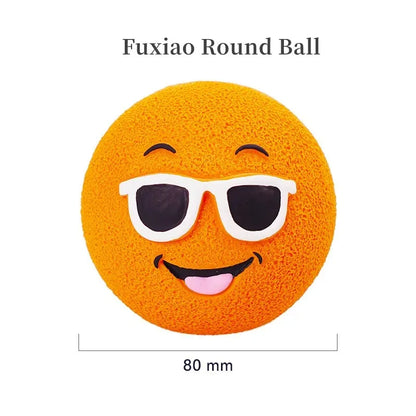 Soft Pet Ball Squeaky Toy For Small Large Dog Rugby Tennis Volleyball Football Basketball Latex Tooth Cleaning Training Toys
